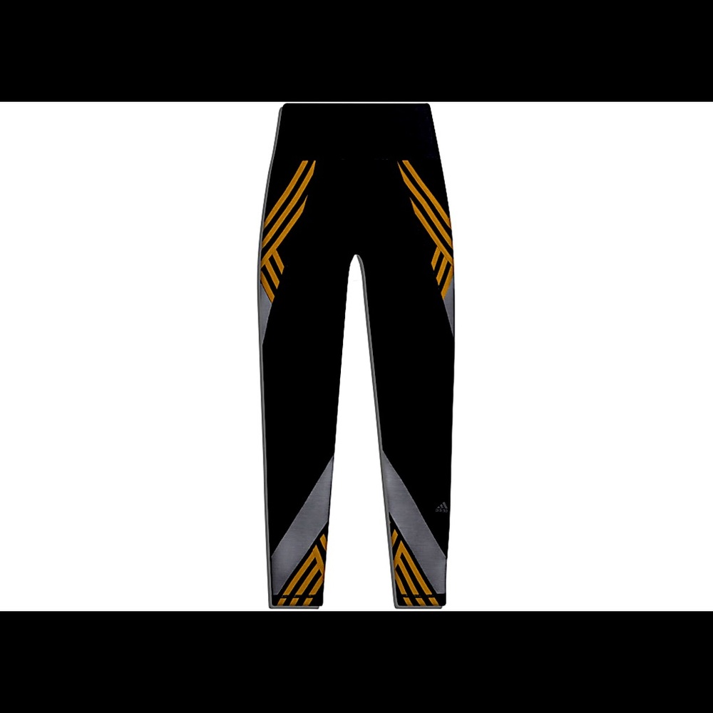 Adidas x Ivy Park 3 stripes black tights